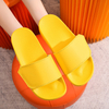 Wholesale Factory Fashion Indoor Outdoor Foam Slides One Strap Adjustable Custom Slippers