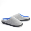 Breathable Warm Indoor Outdoor Original Two-Tone Memory Foam Room House Winter Slippers for Men 