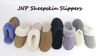 Women's Winter Warm Fluffy Real Home Sheep Merino Wool Shearling Genuine Australian Sheepskin Fur Slippers