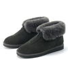 Custom Men Fashion Winter Warm Sheepskin Boots Slippers