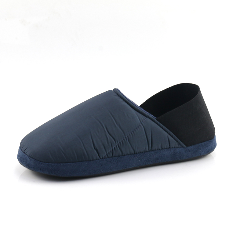 Wholesale Warm Soft Indoor Down Slippers For Men