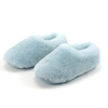 Custom Comfortable Memory Foam Warm Fuzzy Winter Indoor House Fluffy Sheepskin Fur Slippers for Women