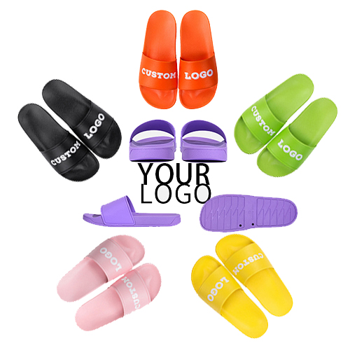 Summer Family Hot Selling Fashion House Bathroom One Strap Foam Slides Couple Colorful Custom Slippers Slides with Logo