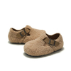 Trendy Comfortable Anti Slip Durable Mules Soft Warm Furry Fluffy Cork Clogs Birken Slippers Shoes for Boys