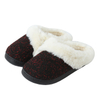 Women’s Winter Warm Plush Fluffy Fuzzy Wool-Like House Memory Foam Ladies Indoor Slippers