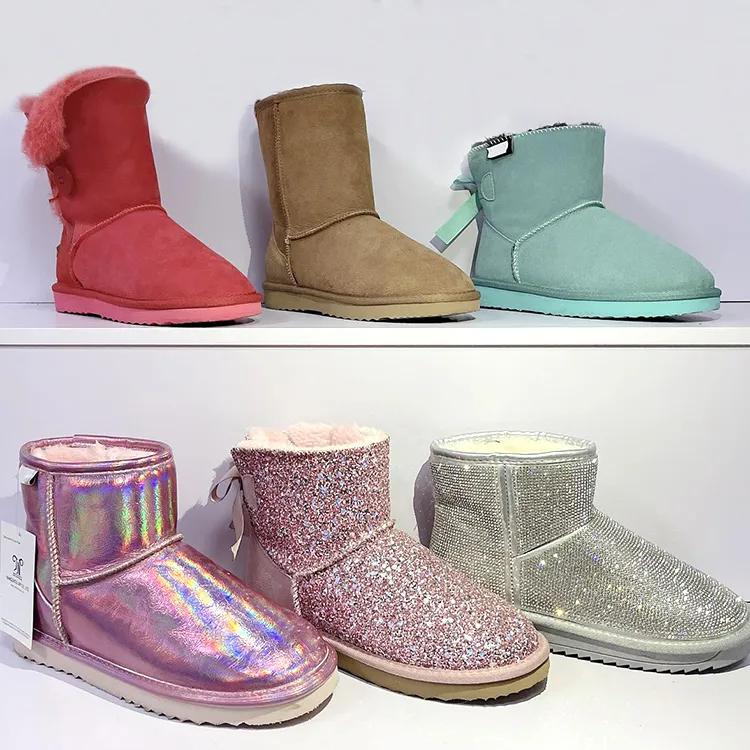 Classics Genuine Australia Sheepskin Leather Winter Boots