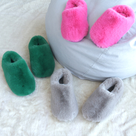 Cozy Winter Warm Indoor Fluffy Fuzzy Rabbit Fur Slip On Comfy Soft Womens Luxury House Slippers