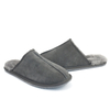 Custom Men Soft Thick Fur Leather Shearling Slippers