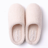 Custom Women’s Pink Winter Closed Toe Comfy Home Soft Memory Foam Fluffy Cozy Bad Bunny Smile Plush Slippers