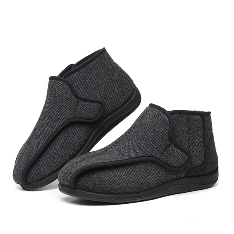 Custom Unisex Parents Gift Adjustable Diabetic Shoes Orthopedic Ankle Safety Medical Slippers