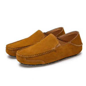 Custom Summer Cool Outdoor Moccasin Loafer Shoes Low Flat Slipers For Men